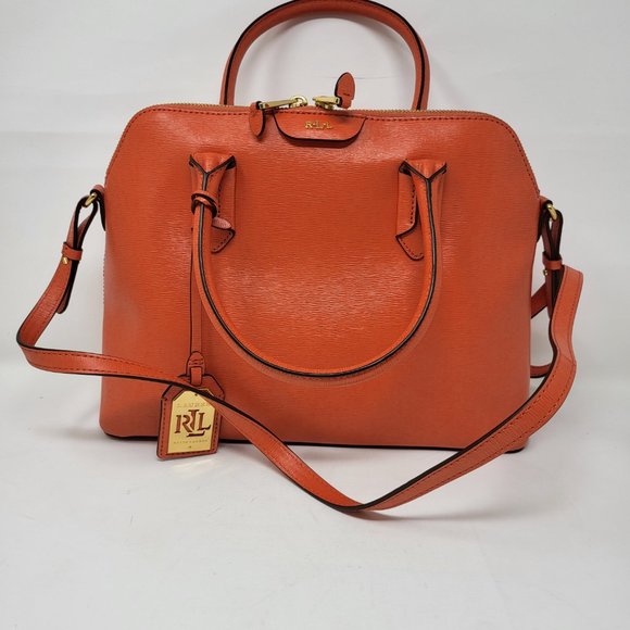Ralph Lauren Lauren Collection Satchel Handbag - Picture 6 of 9